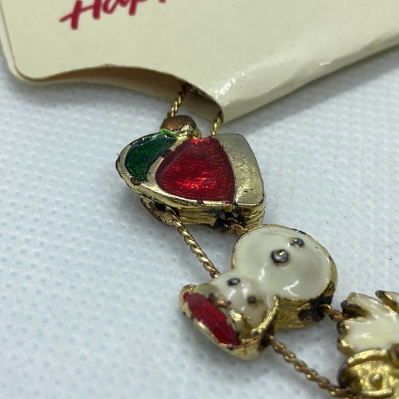 Vintage Christmas Character and Elements Charm Bracelet New with Tags!* - Picture 3 of 14